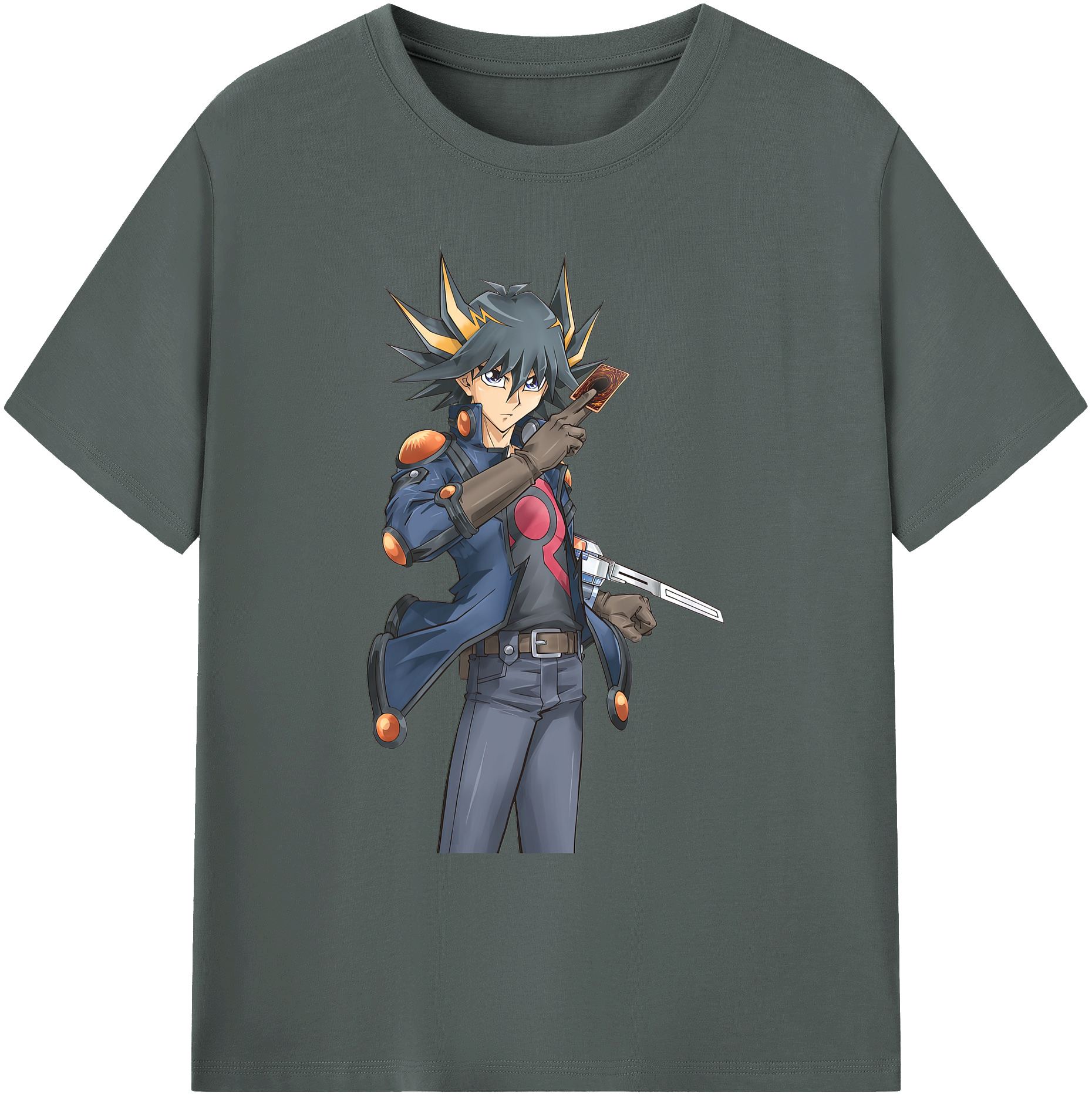 遊☆戯☆王 Yu-Gi-Oh! 綿100％ メンズ半袖Tシャツ｜肌触りやわらか＆通気性